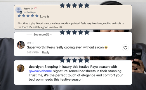 tencel bedsheet reviews from Weavve Home