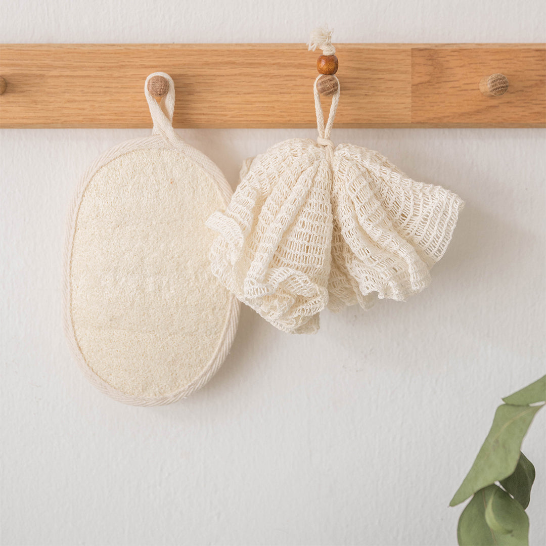 Loofah Shower Pad