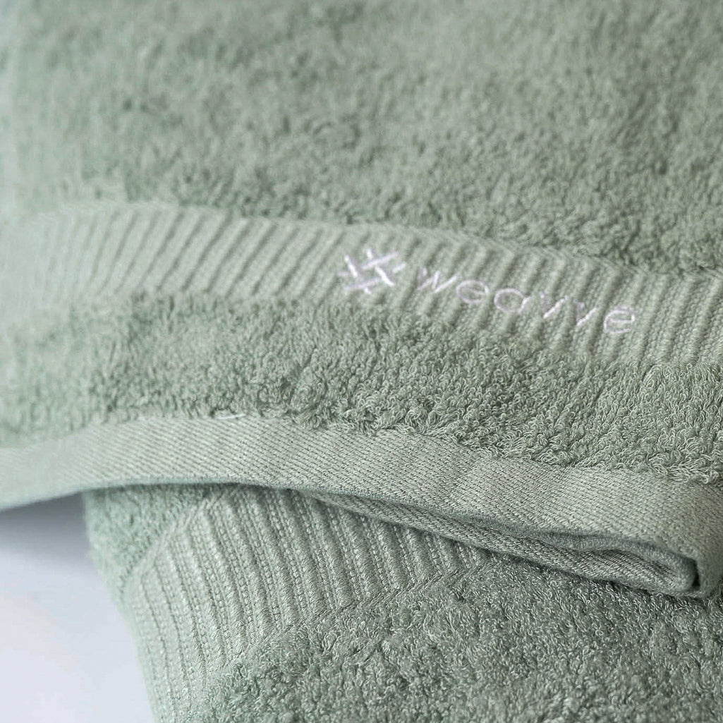 Bamboo Fibre Face Towel - Set of 2