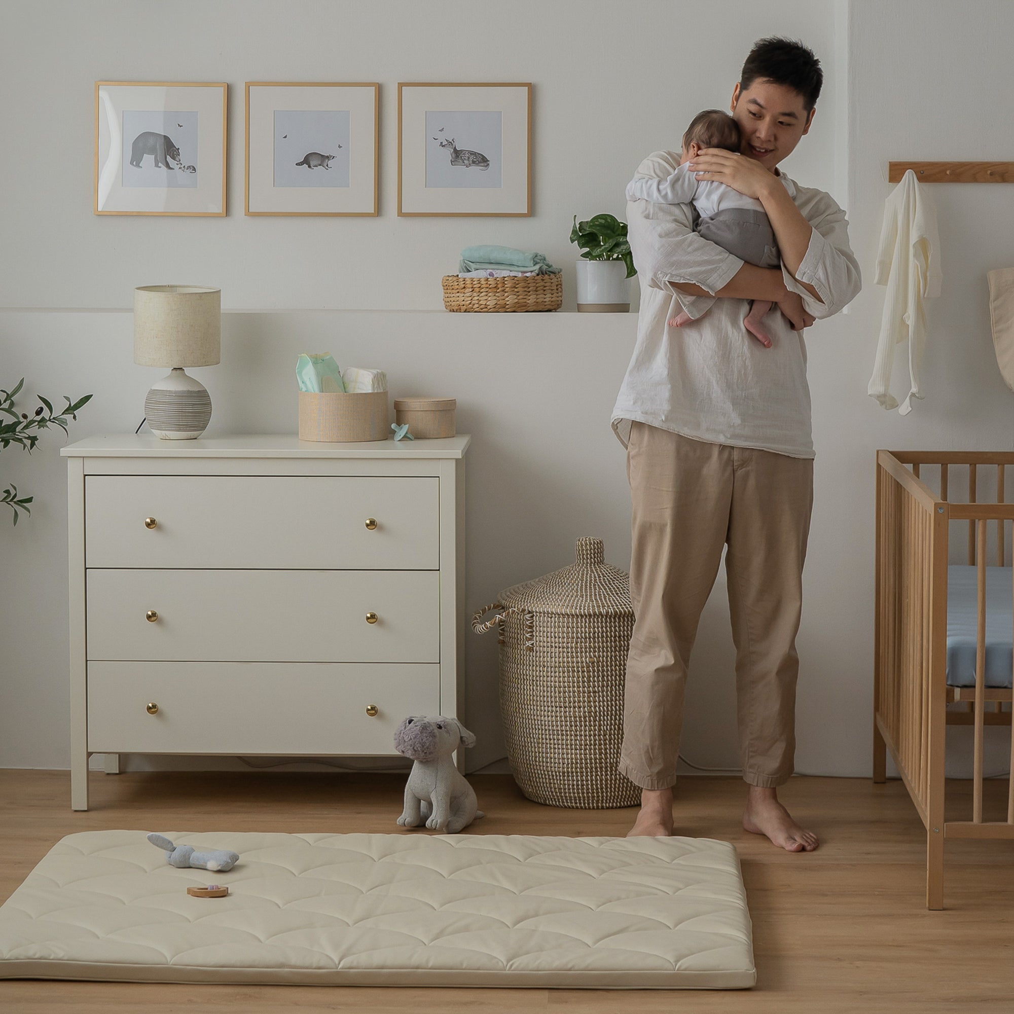 Rectangle Playmat - Soft Ecru