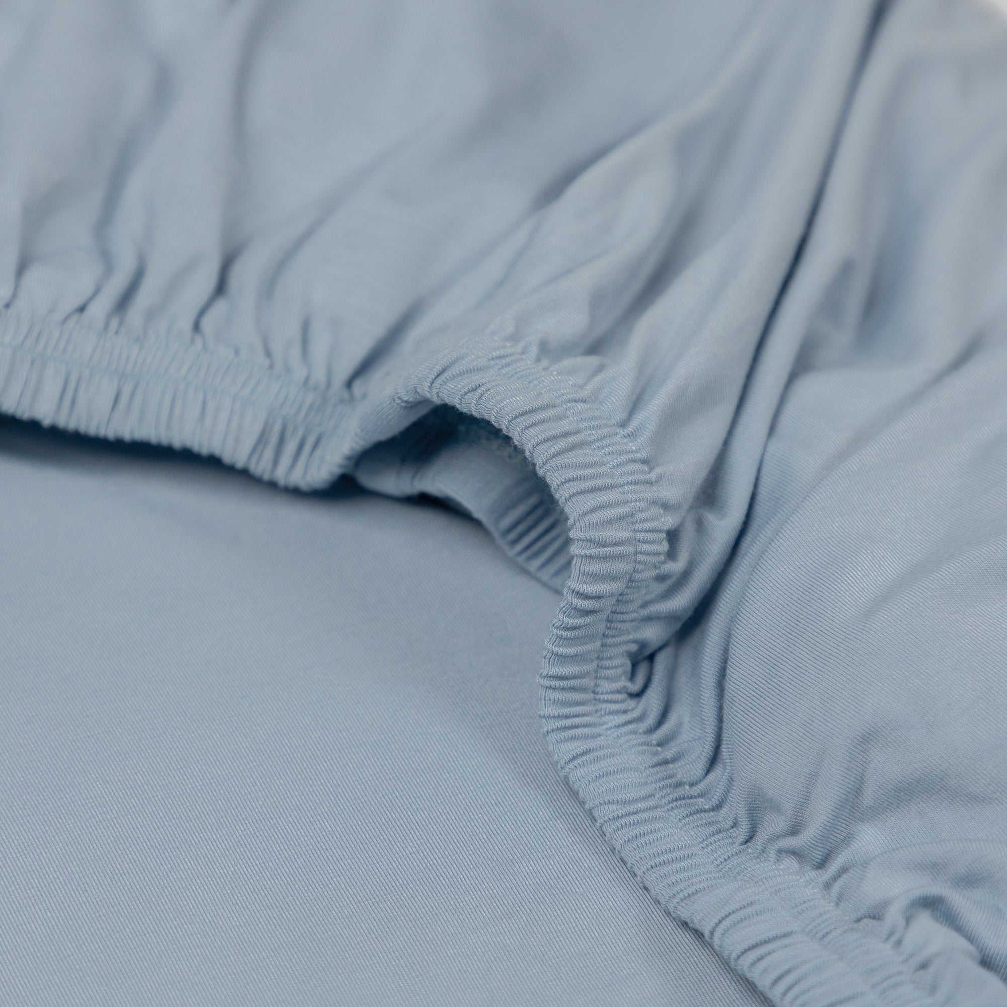 Cot Sheet - Hush Blue