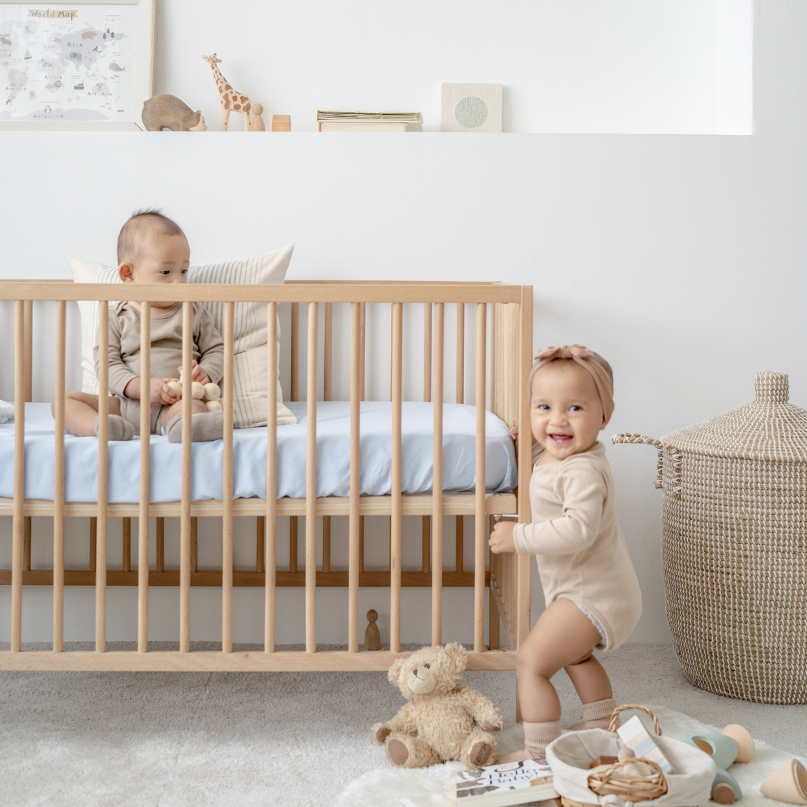 Baby cot flat sheets hotsell