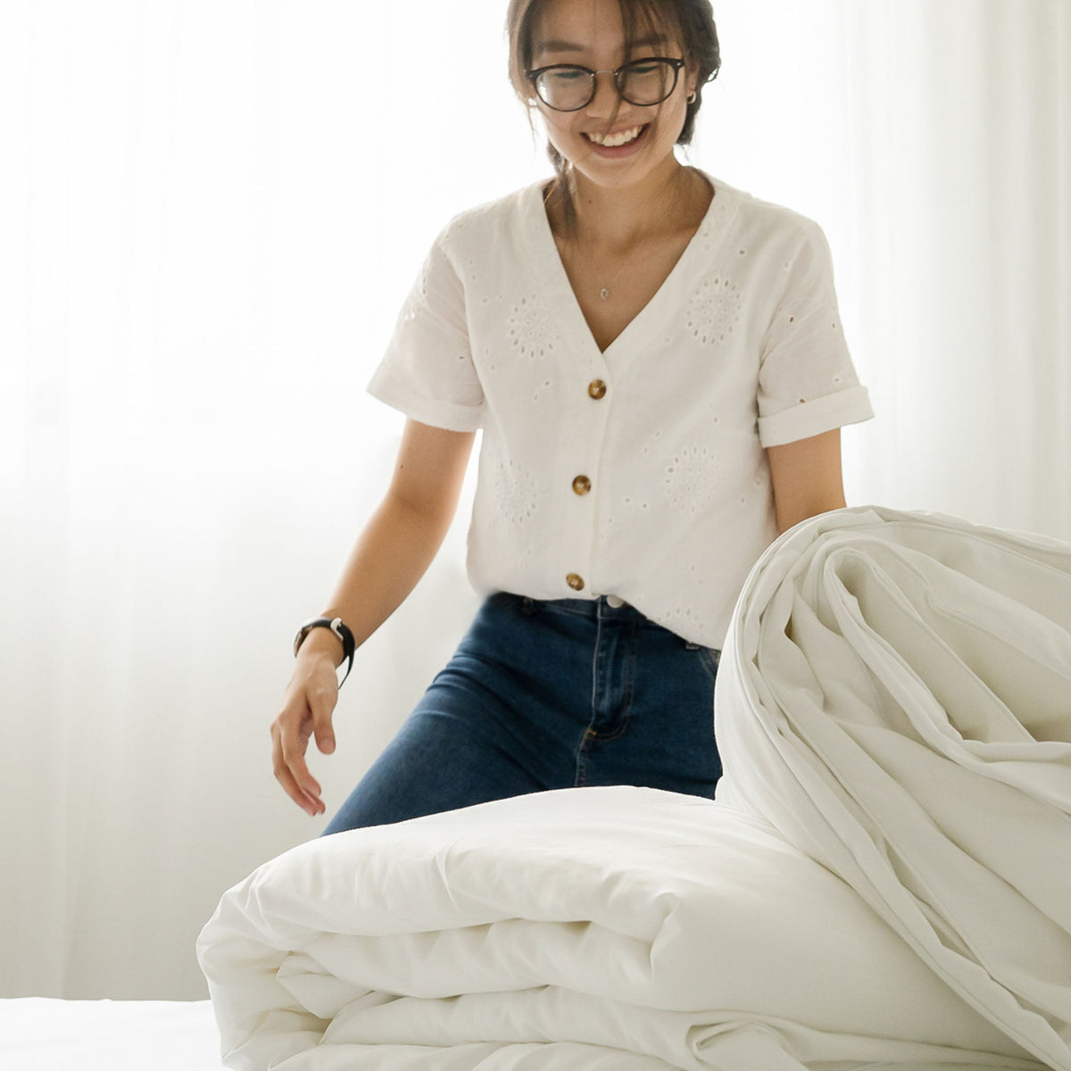 8*10 size Cotton Bedsheet Set