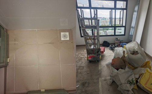 bto defect check photos from a singaporean homeowner