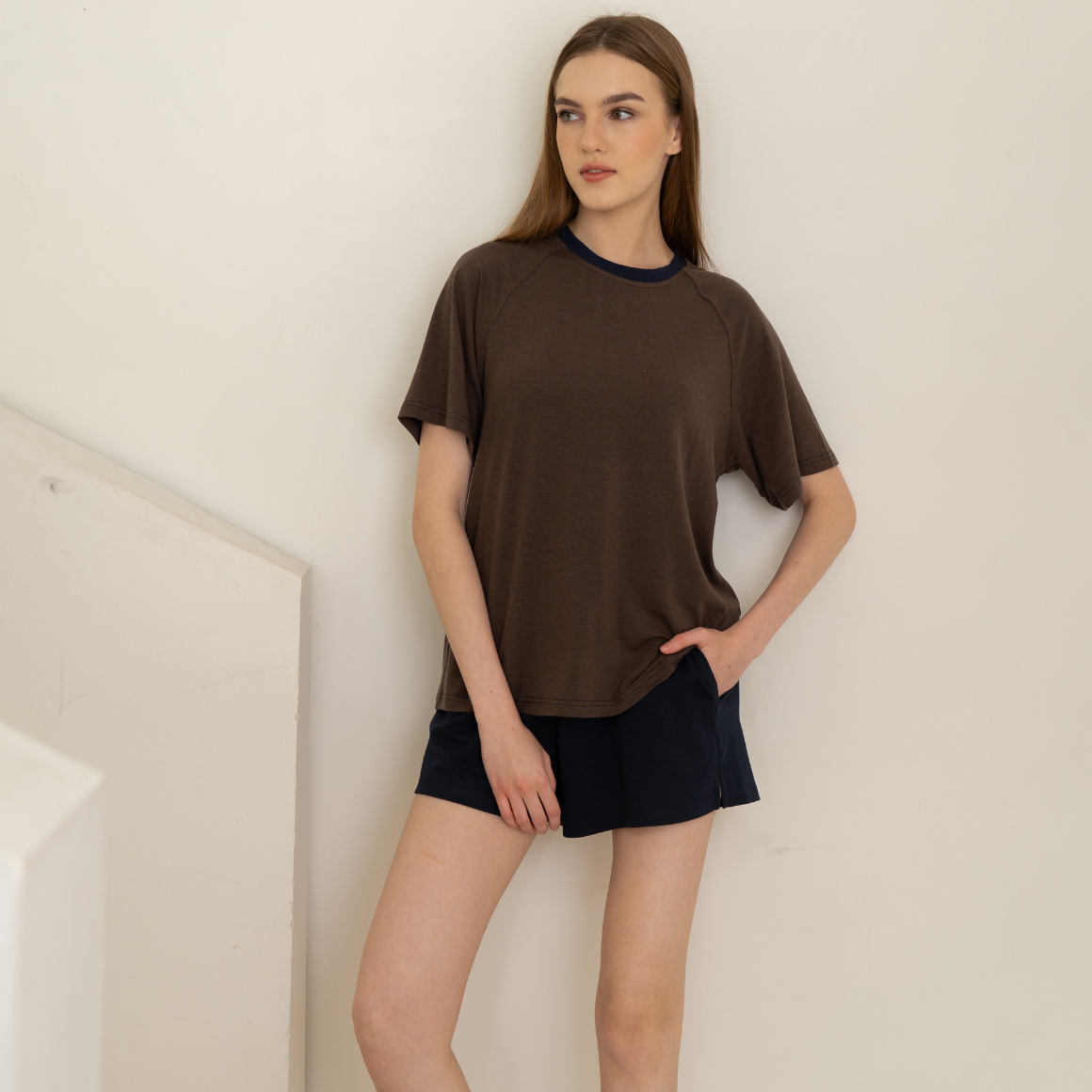 Charissa Gentle Waist Pocket Shorts