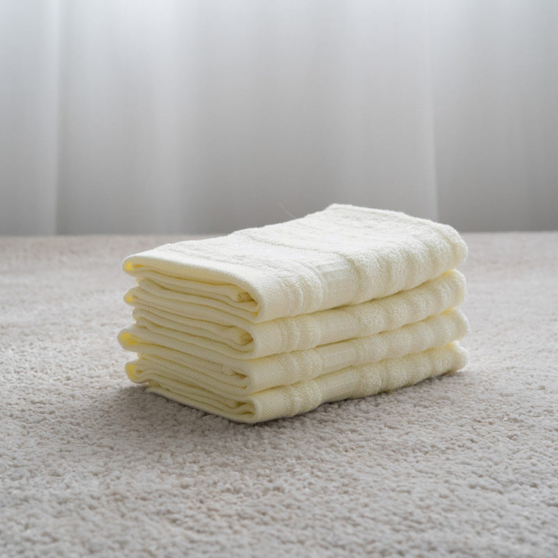 Bamboo Fibre Face Towel - Set of 2