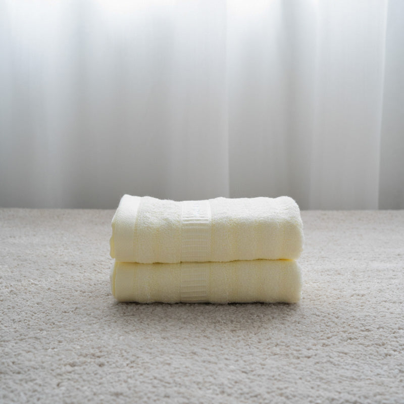 Bamboo Fibre Hand Towel - Set of 2