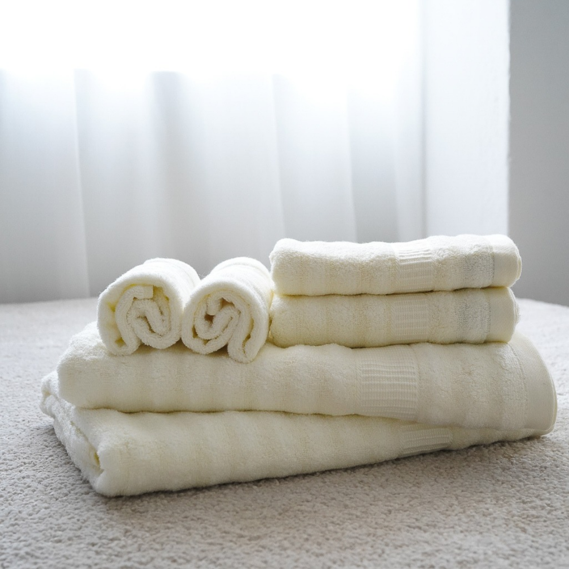 [11.11 SPECIAL] - Bamboo Towel Classic Set + Reed Diffuser + Soy Candle