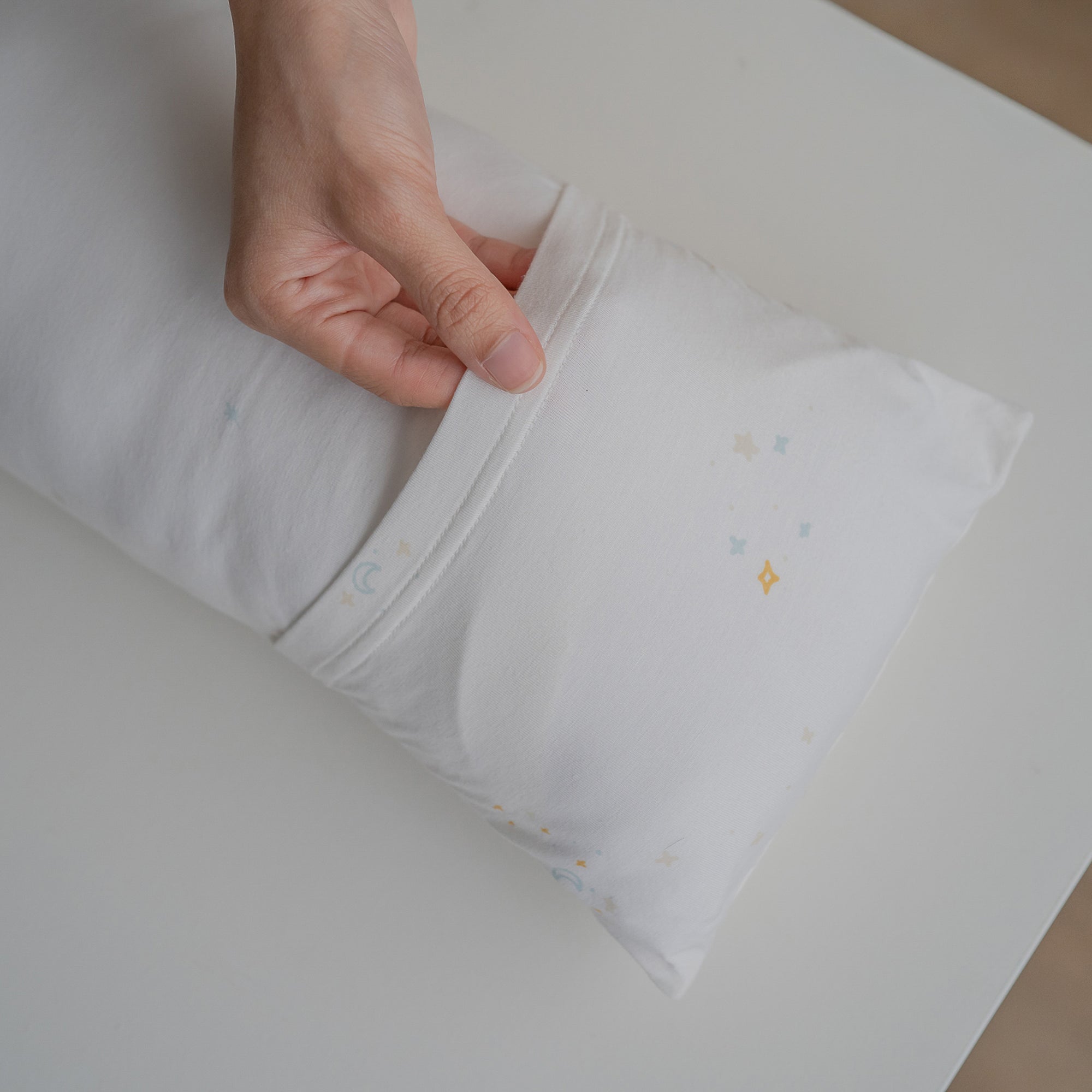 Baby Monsta Newborn Baby Pillow Towel Pure Cotton Soft Flat Pillow Anti  Vomiting Milk Sweat and