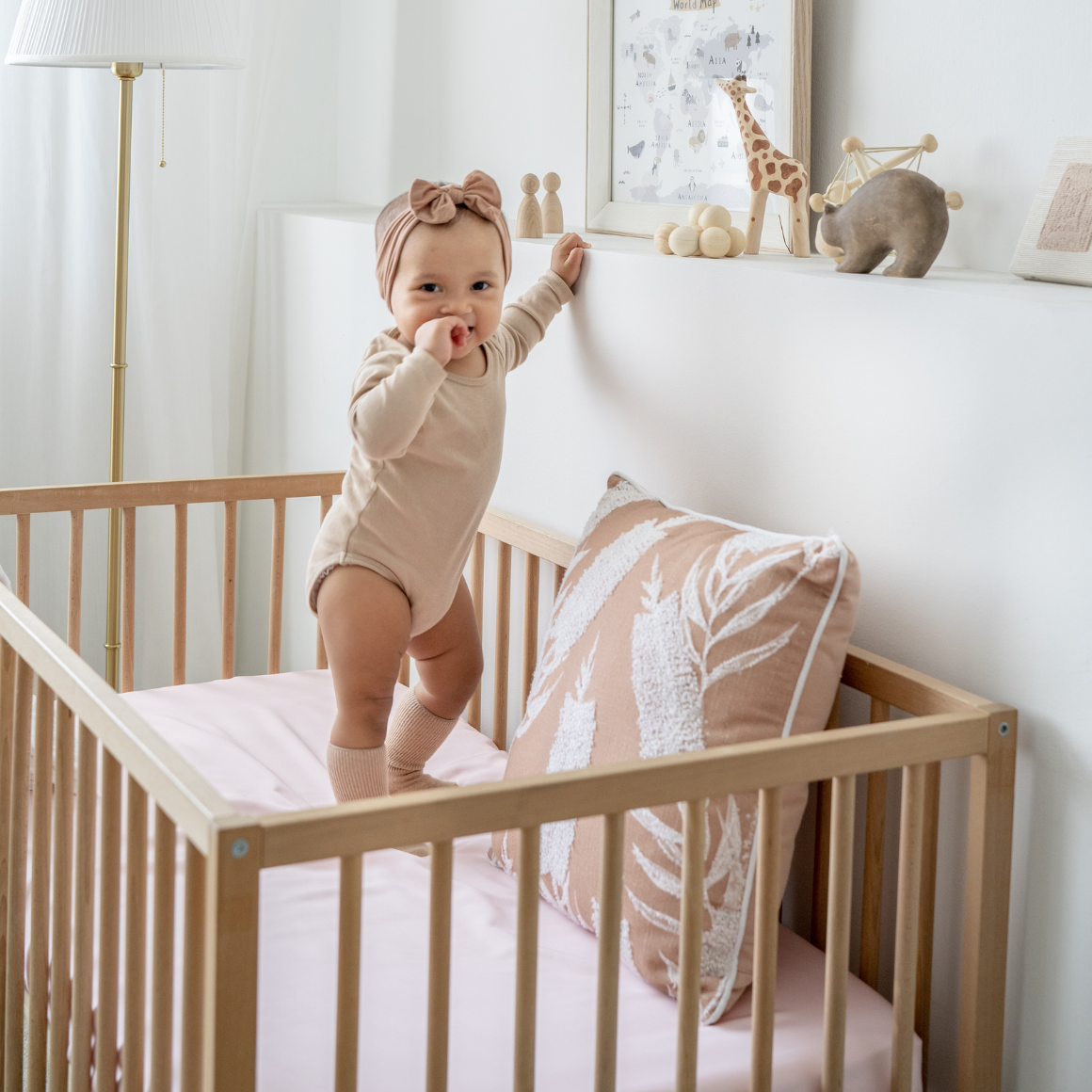 Baby cot bed sheet best sale