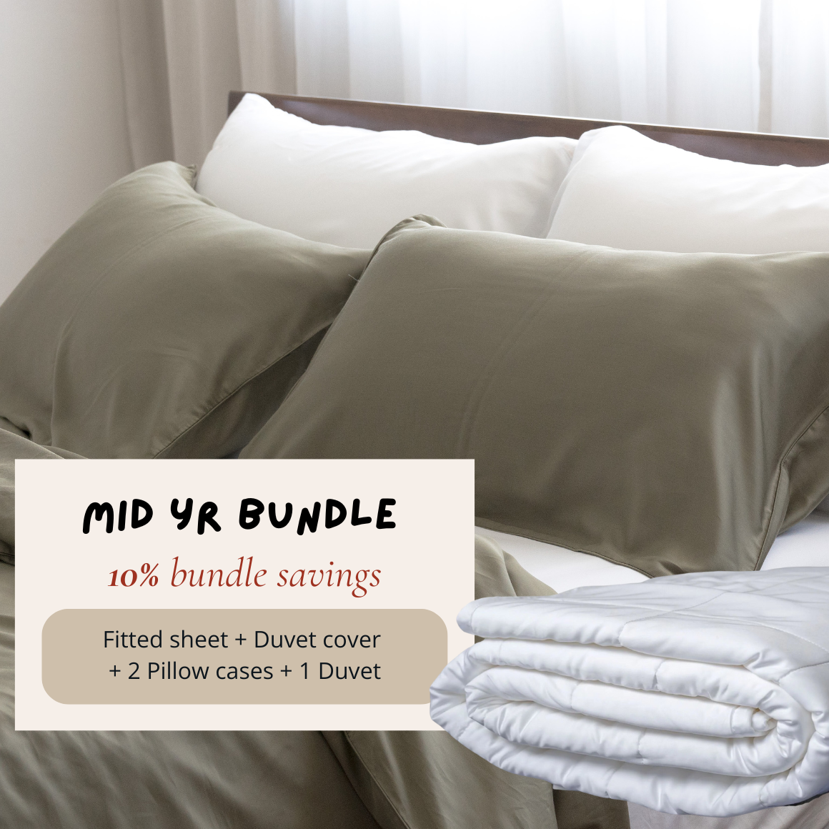 [MID YR SPECIAL] - Mix & Match Signature TENCEL™ Classic Set + TENCEL™ Lyocell Duvet