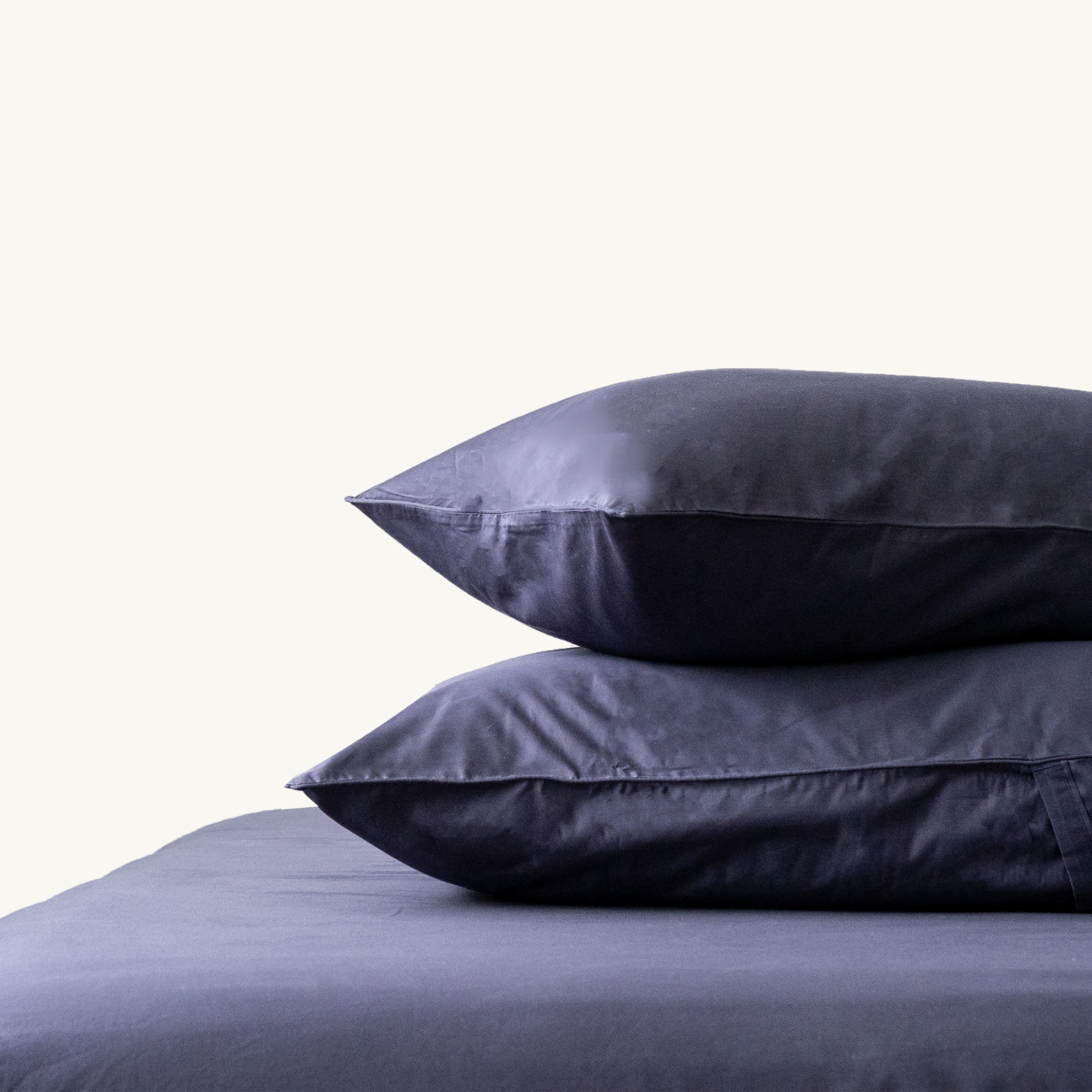 Midnight Blue TENCEL Bed Sheets Fitted Sheet Set with Tencel fitted sheet, Tencel Pillow Case, Tencel Duvet Cover. Buy Midnight Blue Tencel Fitted bed sheet set at Weavve Home, Best Bed Sheets Singapore and Luxury Hotel Sheets. 400 High Thread Count Bed Sheet. 